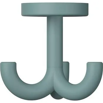 Věšák Trojitý otočný věšák HEWI 477.90B050,v.70mm, polyamid vodní modř mat