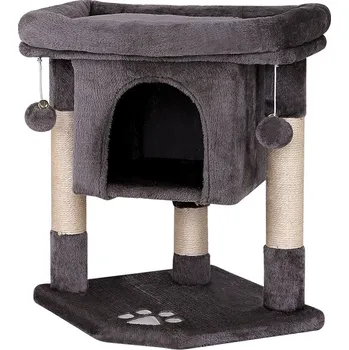 Škrabadlo Lionto, 60 cm tmavě šedé pro kočky