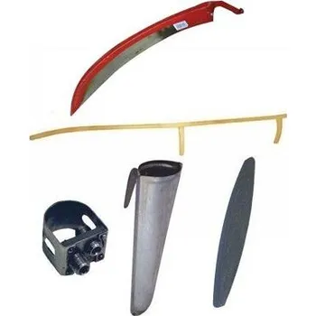 Sada pro sečení trávy 60cm - kosa, kosiště, kroužek, toulec a brousek