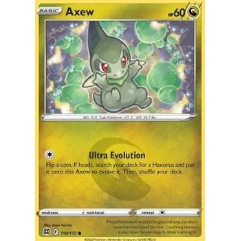 Volný čas Pokémon BRS 110/172 Axew - Brilliant Stars Stav: Near Mint, Verze: NORMAL