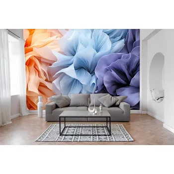 Fototapeta Fototapeta na zeď - Hra květinových tónů Typ: Vliesová