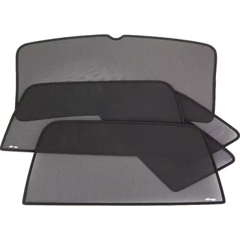 Stínítko do auta Protisluneční clony Škoda Fabia II Combi (2007 - 2014) - sada 5 ks, Germany originál (CLI0078159ABC)