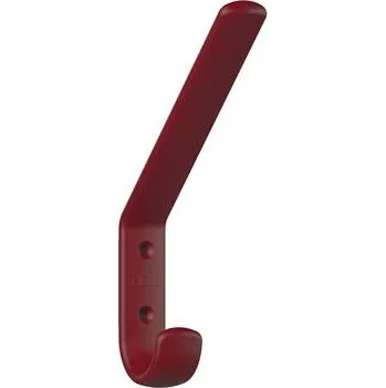 Věšák HEWI 477.90B070 věšák na klobouk 22 mm, výška 163 mm, polyamid rubínově červený mat