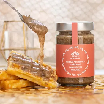 Medová pochoutka | Včelařství Domovina Hmotnost: 380 g