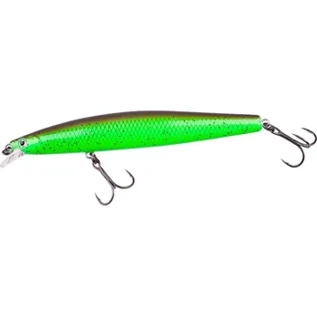 Umělá nástraha Wobler Zeck Zander Laufer 10,5 cm Moor Kiwi UV