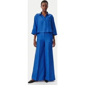 Pánské kalhoty KAOS Kalhoty z materiálu RP1MR062 3001 Modrá Regular Fit 46