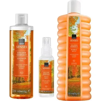 Sprchový gel Sada Senses s vůní zlatého koření a mechu