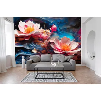 Fototapeta Fototapeta na zeď - Květinová fantazie Typ: Vliesová