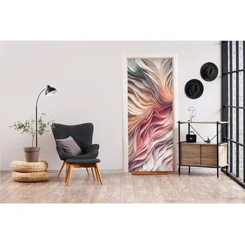 Fototapeta Samolepící fototapeta na dveře - Harmonie vlnění