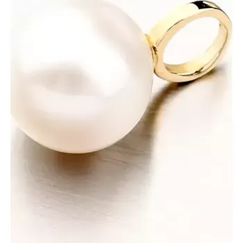 Přívěsek Dámský přívěsek žluté zlato 585 zirkon s perla 53GZ-3029Z