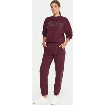 Dámská mikina DKNY Sport Mikina DP5T1462 Bordó Regular Fit XL