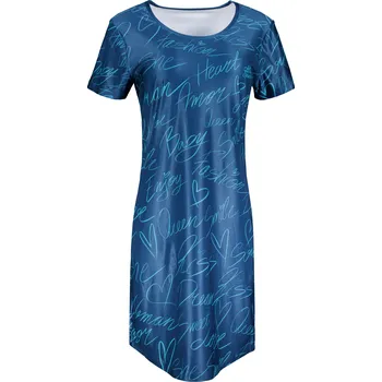 Dámské prodloužené triko premium ALTISPORT VOJ/ALW084SAT02 MODRÁ XXXL