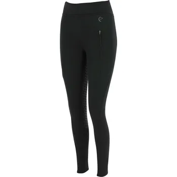 Jezdecké oblečení EQUITHÈME Legíny jezdecké Dolomyt Equithème, s gripem, zimní, dětské, černé 12 let