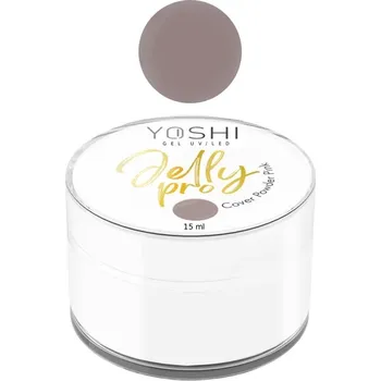 Lak na nehty YOSHI Jelly PRO UV LED Gel Cover Powder Pink, 15ml
