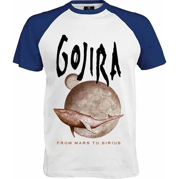 Tričko Gojira | From Mars to Sirius Druh: Pánské, Barva: Royal | Bílá, Velikost: XL