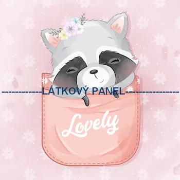 Látkový panel - Dětský - DE-126 Velikost: 20x20cm, Materiál: Kočárkovina