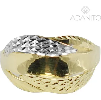 Prsten Zlatý prsten z kombinovaného zlata