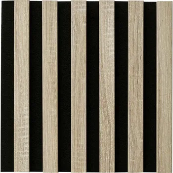 Stavební materiál Egibi Akustický panel Egibi Dub Sonoma 270 x 30 cm