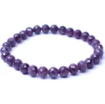 Milujeme Kameny Safír fialový - náramek fazetovaný kulička NSFK48 Ø 6 mm 280120