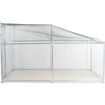 PRODUMAZAHRADU Venkovní výběh pro slepice 4x2x1,8m