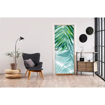 Fototapeta Samolepící fototapeta na dveře - Svěží tropické vlny