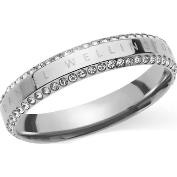 Prsten Daniel Wellington Oslnivý ocelový prsten s kubickými zirkony Classic Aura DW004015 60 mm + 2 měsíce na vrácení zboží