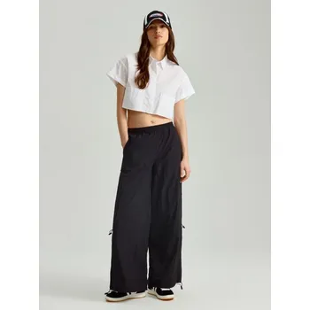 Kalhoty s širokými nohavicemi - M - House - černá - 385BY-99X