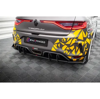 Karosérie Street Pro Zadní Difuzor Renault Megane RS Mk4 (černý)