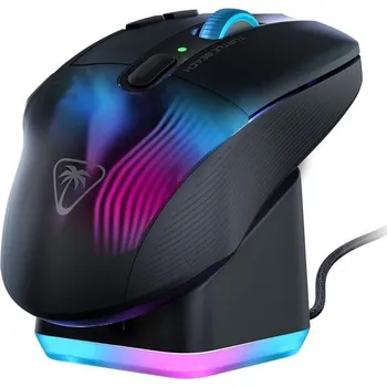 Turtle Beach KONE XP Air bezdrátová herní myš černá + RGB nabíjecí stanice Rapid (Bundle) Vícebarevná