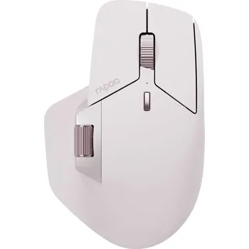 Myš Rapoo MT760M Multi-mode, růžová 6940056125323