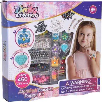 kreativní sada Tvorba náramků s přívěsky – kreativní sada pro děti