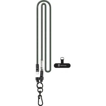 Datový kabel Tactical Wire Snake USB-C 1,2m Green