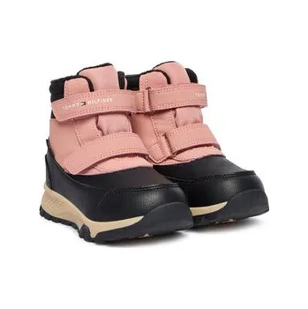 Dámská zimní obuv Tommy Hilfiger Sněhule Velcro Bootie T1A5-34048-1592 M Černá 22