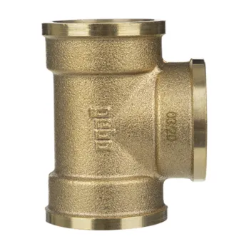Instalatérský materiál Mosazný T kus Gebo č. 130 3/4" FFF