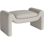 Bolia Béžová bouclé podnožka Mielo 83 x 52 cm