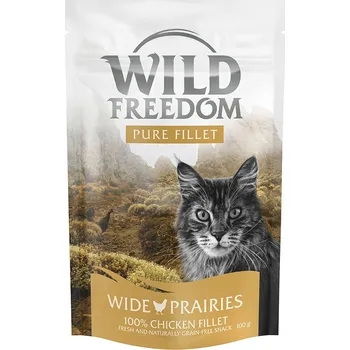 Krmivo pro kočku 2x100g Wild Freedom Filet Snacks kuřecí