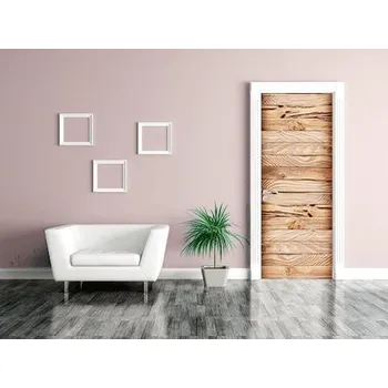 Fototapeta Samolepící fototapeta na dveře - Vzor dřevo