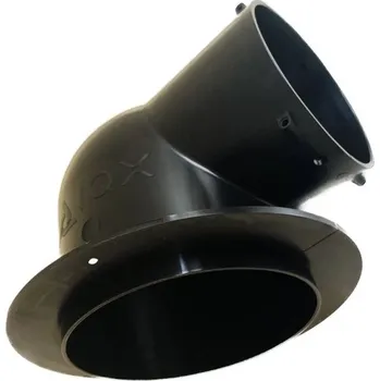 Příslušenství pro vzduchotechniku Výustka IQX 125/90 plenum box s límcem, jímka na anemostat