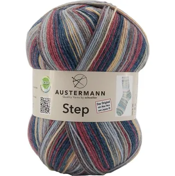 Příze Austermann Step 4 Color 295 Pletací příze