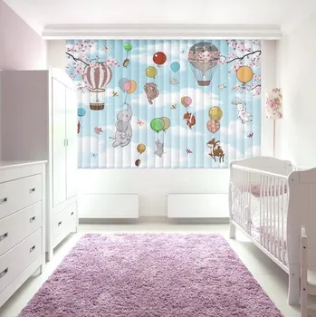 Žaluzie Vertikální fotožaluzie - Létající zvířátka 1 Látka: Klasická