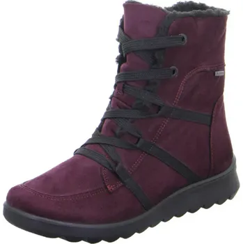 Dámská zimní obuv ARA dámské kotníkové boty s membránou Gore-tex vínové | 12-40409-19 Toronto Velikost: 41