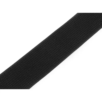 Zip Suchý zip háček a plyš na stejné straně šíře 50 mm, barva 1 černá