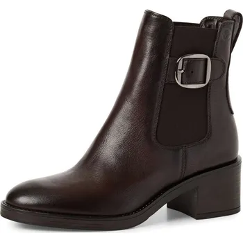 Dámské kozačky Tamaris Dámská kotníková obuv TAMARIS 25307-45-338 hnědá W5 39