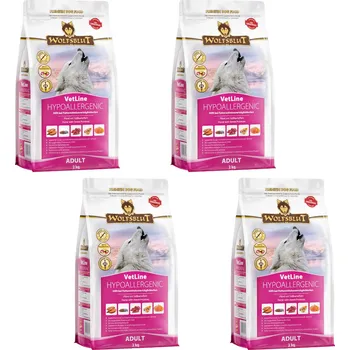 Krmivo pro psa WOLFSBLUT VetLine Hypoallergenic Horse with sweet potatoes - suché krmivo pro psy - 4x2kg