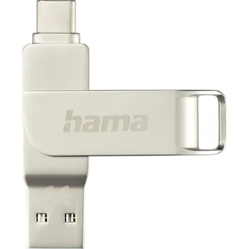 USB flash disk Hama USB flash disk C-Rotate Pro, USB-C 3.1, 128 GB, 100 MB/s