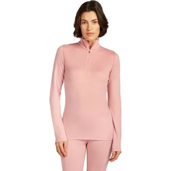 Dámské merino tričko s dlouhým rukávem ICEBREAKER Wmns 260 Tech LS Half Zip, Blush velikost: XS