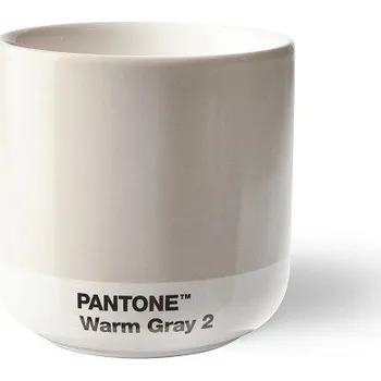 Světle šedý keramický hrnek 175 ml Cortado Warm Gray 2 – Pantone ID_1397673