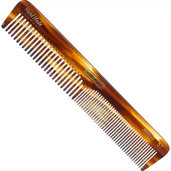 Kent Handmade Dressing Table Comb A 5T - Hřeben na vlasy se dvěma šířkami zubů (17,5 cm)