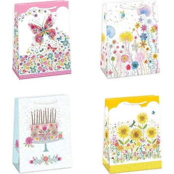 Deštník Taška dárková mix II. 29x38cm papírová 4 druhy