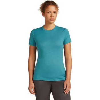 Dámské tričko Dámské merino tričko s krátkým rukávem ICEBREAKER Wmns 150 Tech Lite III SS Tee, Topaz velikost: M